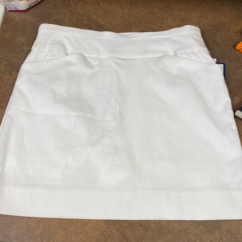 Charter Club Skort White Sz 8
